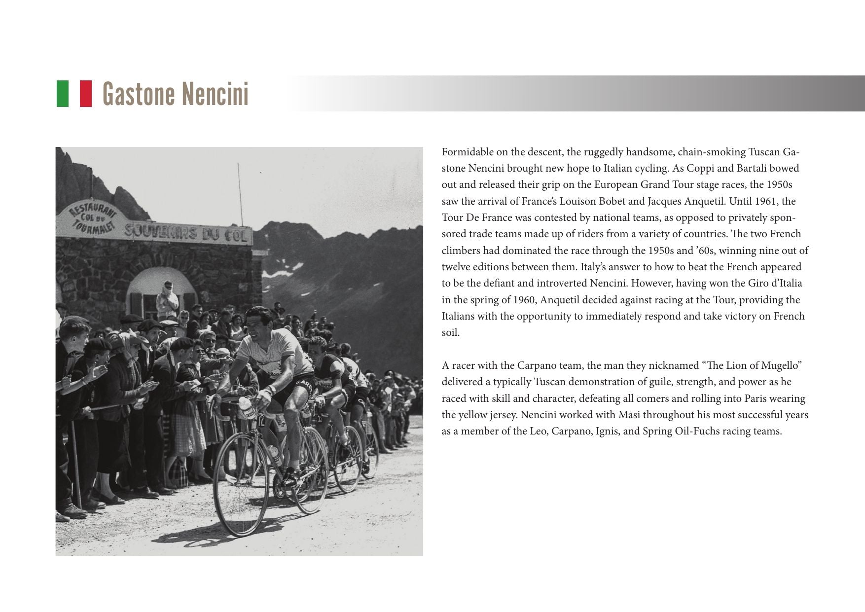 90 Years of Masi, page 50